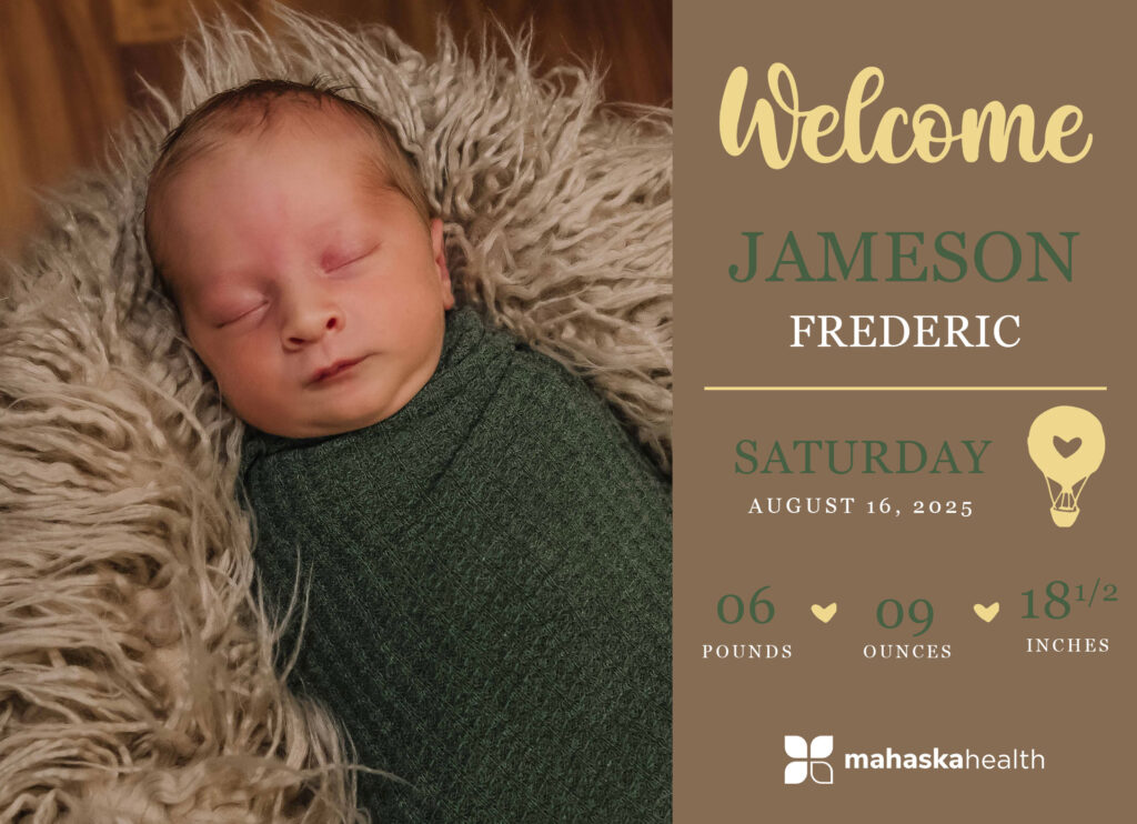Welcome Jameson Frederic! 2