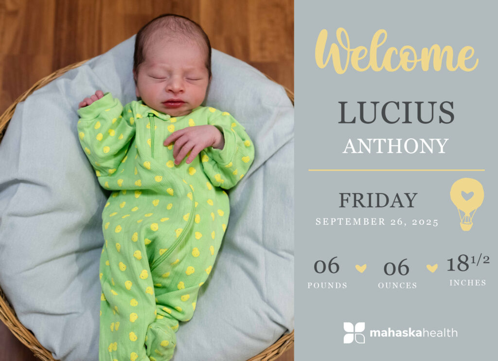 Welcome Lucius Anthony! 2