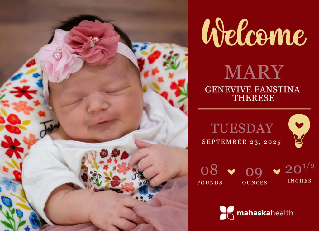 Welcome Mary Genevive Fanstina Therese! 2