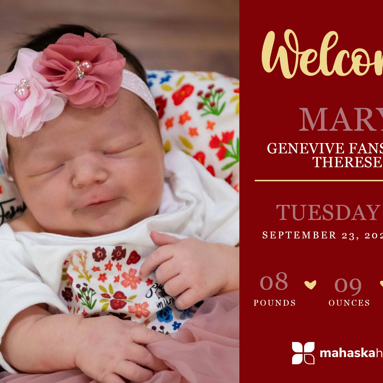 Mary Genevive Fanstina Therese