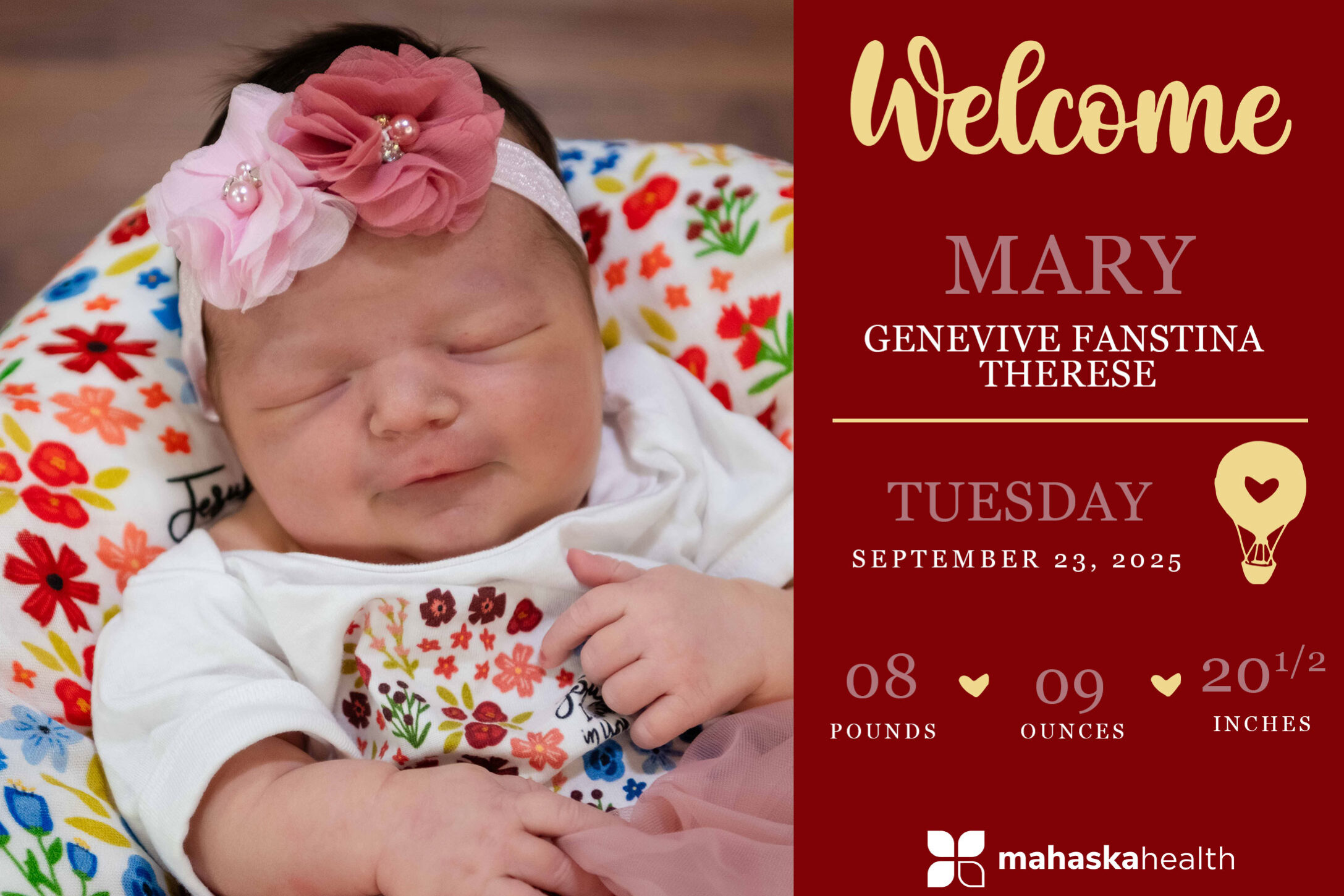 Mary Genevive Fanstina Therese