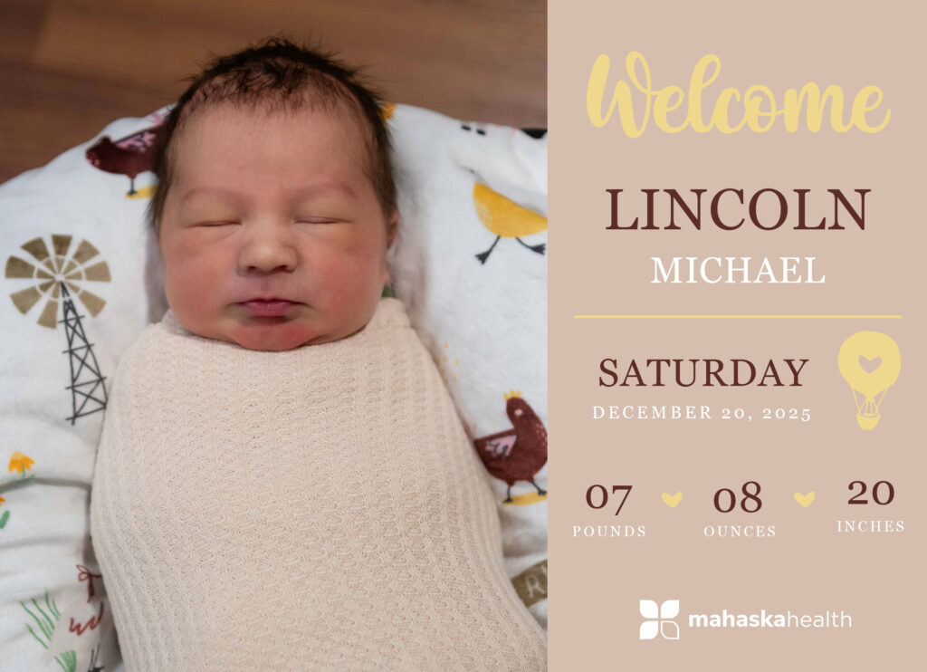 Welcome Lincoln Michael! 2