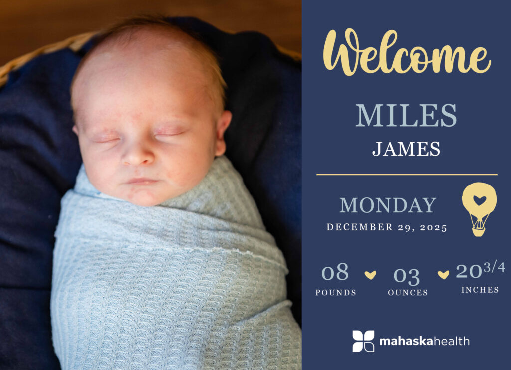 Welcome Miles James! 2
