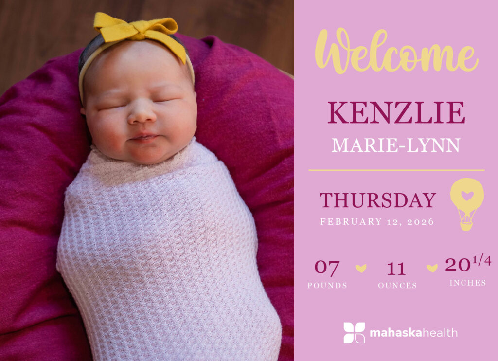 Welcome Kenzlie Marie-Lynn 2