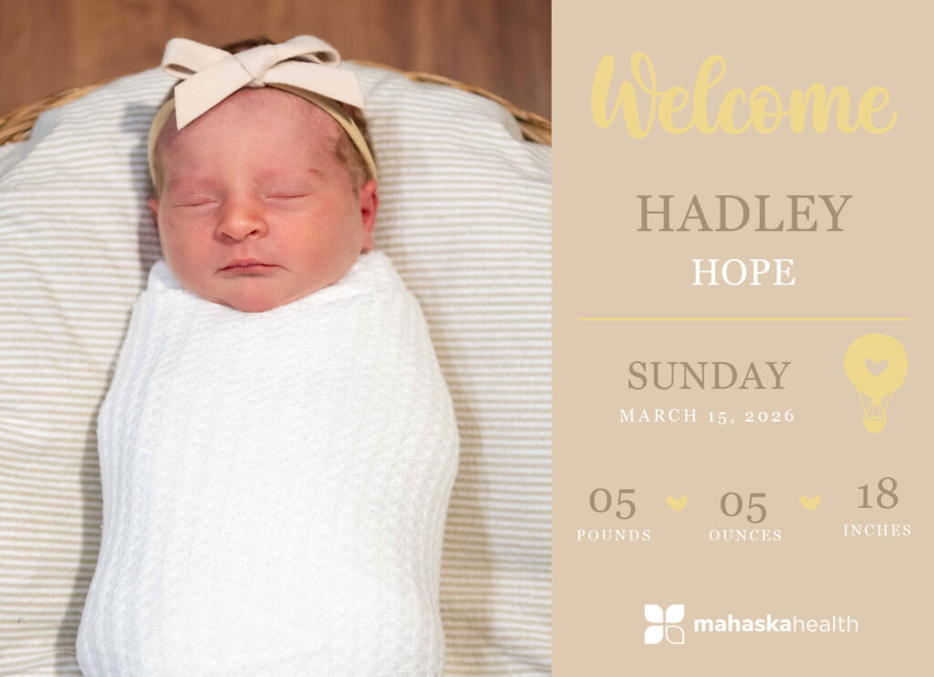 Welcome Hadley Hope! 2