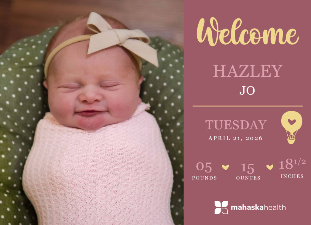 Welcome Hazley Jo! 2