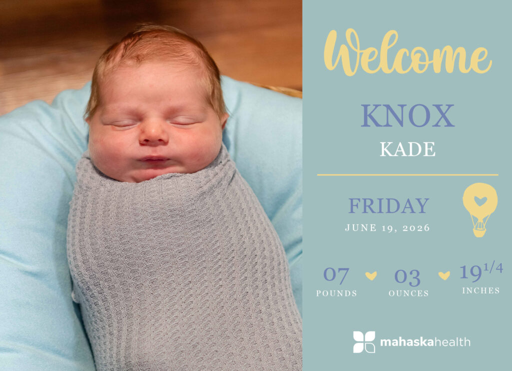 Welcome Knox Kade! 2