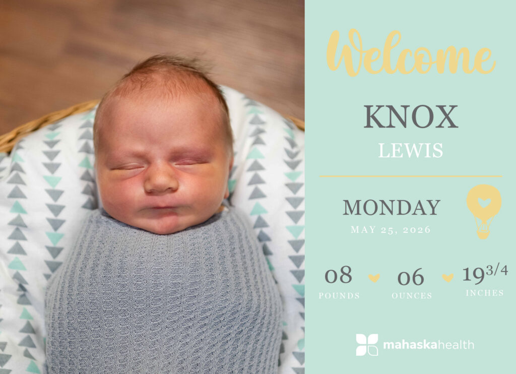 Welcome Knox Lewis! 2