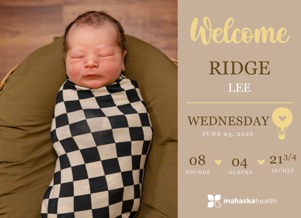 Welcome Ridge Lee! 2