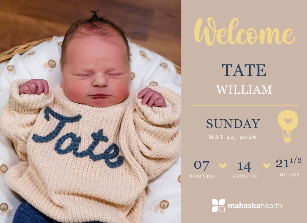 Welcome Tate William! 2