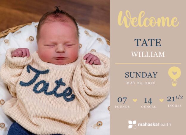Welcome Tate William